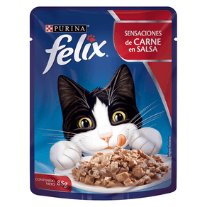 Snacks-para-gato-FELIX-SENSACIONES-de-Carne-en-SalsaPURINA-Carne
