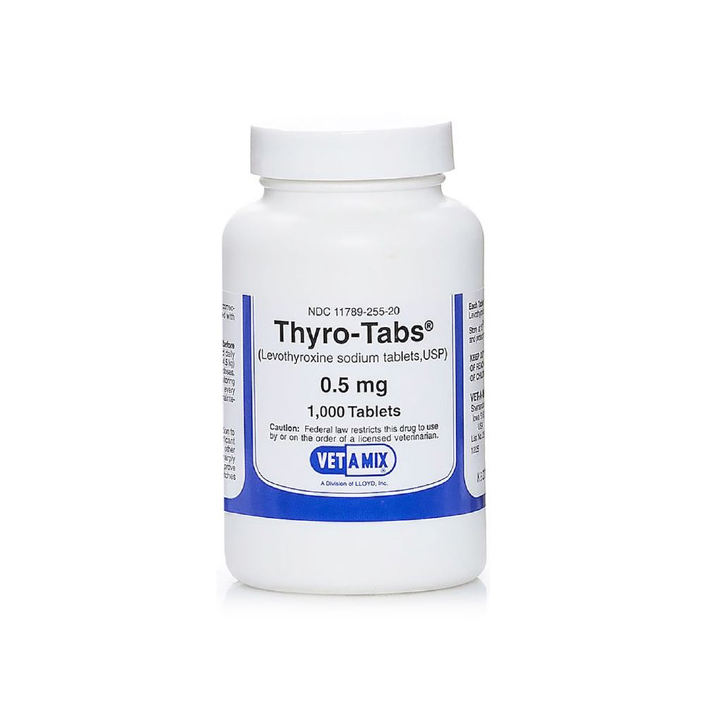 Hipotiroidismo Canino C Thyro Tabs 0,5Mg 120 Tab Lloyd mascotasbichos