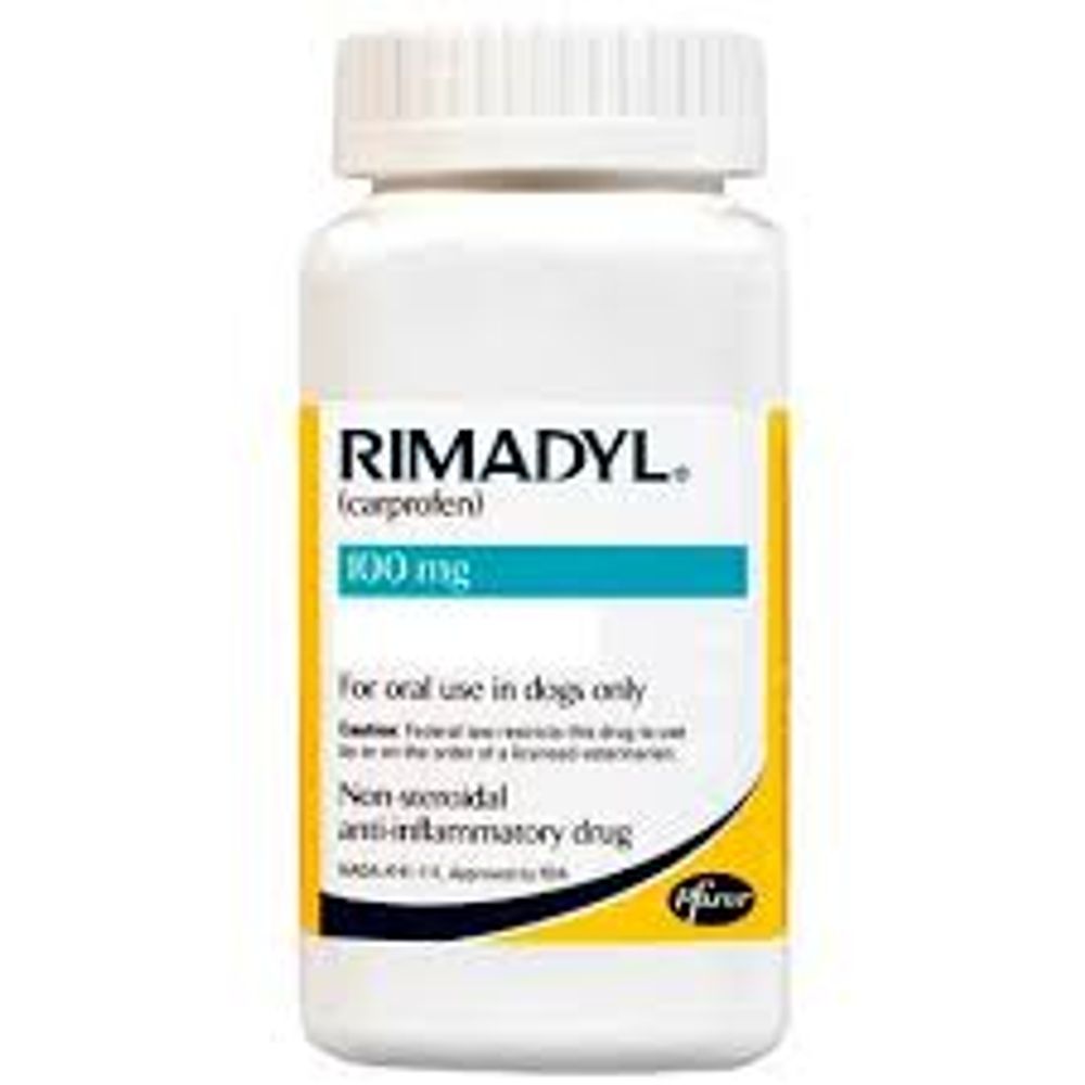 Medicamento Rimadyl 100 Mg X 60 Tab Zoetis - mascotasbichos